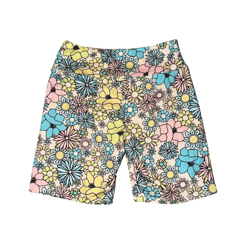 Justice Sleep Pajama Shorts Big Girl's Size 12 Mulitcolor Floral